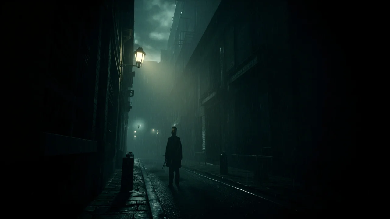 Dark alley